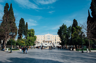 Place Syntagma Athènes