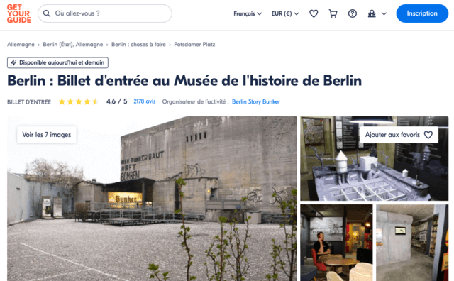 Billet Musée Story Berlin